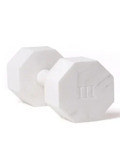 Lvdis marmeren decoratie dumbell set 3KG - 10133