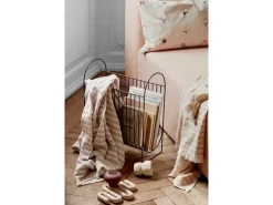 Maggie tijdschriftenhouder - aubergine