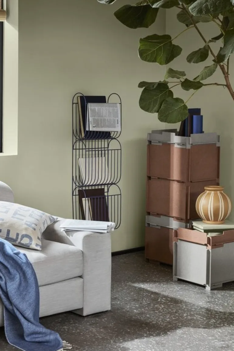 Maggie tijdschriftenhouder grijs - 71178109