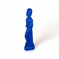 Magna graecia terracotta bronzo helmet blauw - 11521B