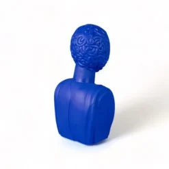 Magna graecia terracotta bust man object blauw - 11512B