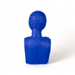 Magna graecia terracotta bust man object blauw - 11512B