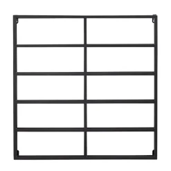 Magne wijnrek zwart - 82064787