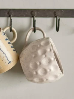 Maian mokken set van 6 stuks wit - 82060933