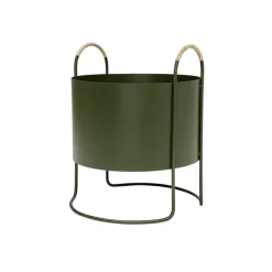 Maki plantenbak laag olijf - L300329