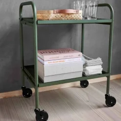 Maki trolley olijf - L301313