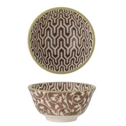 Maple schaaltjes bruin set van 6 stuks - 82057701