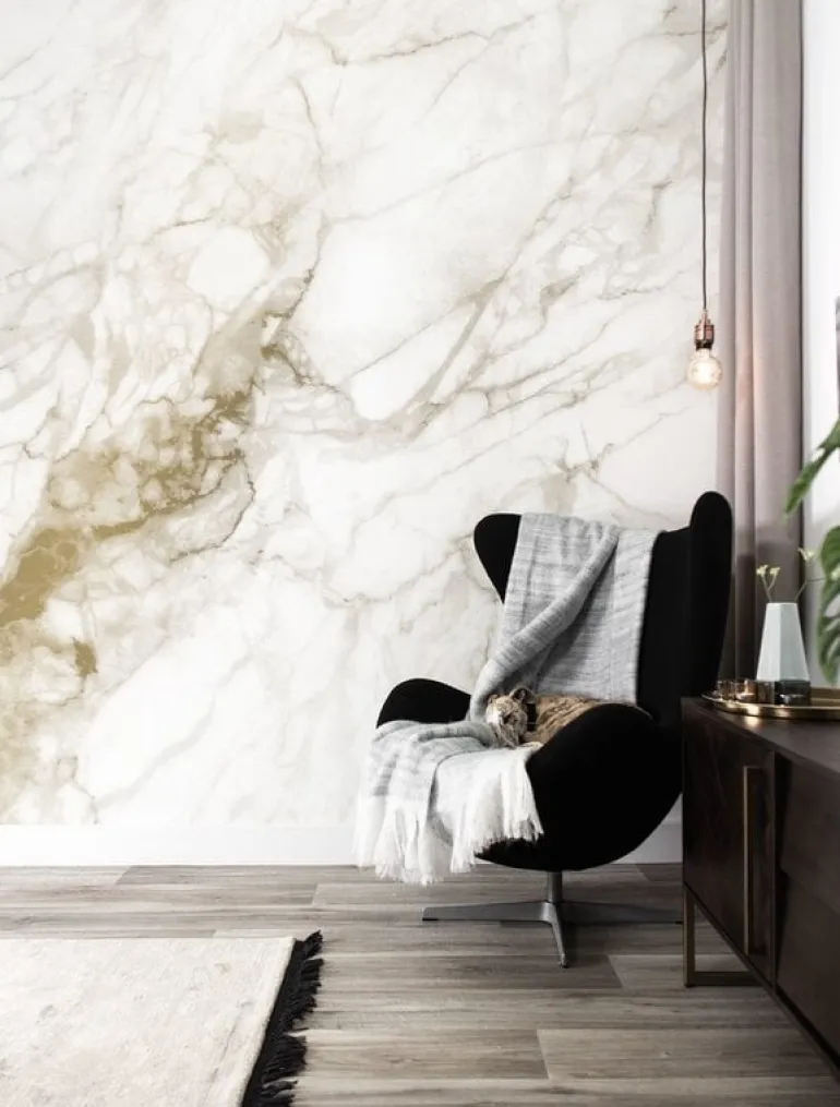 Marble goud behang MW-058- 200x280cm
