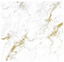 Marmer behang wit goud