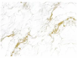 Marmer behang wit goud
