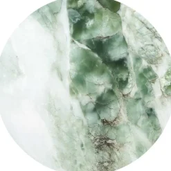 Marmer behangcirkel groen SC-049 ø142,5cm