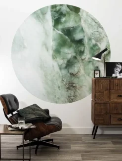 Marmer behangcirkel groen SC-049 ø142,5cm