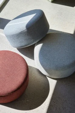 Marshmellow poef donkergrijs large - 022021