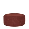 Marshmellow poef rood large - 022023