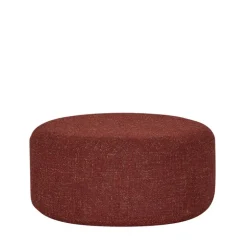 Marshmellow poef rood large - 022023