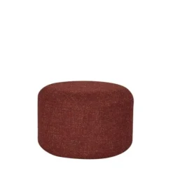 Marshmellow poef rood small - 022017