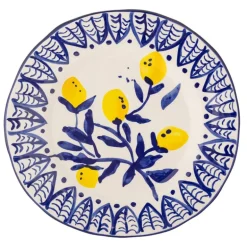 Maxima borden Ø27cm blauw set van 6 stuks - 82061673