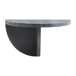 Mega wandplank zwart marmer