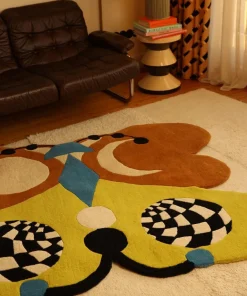 Melody Moon butterfly vloerkleed lemon XL - 1.45.10.117.099.6