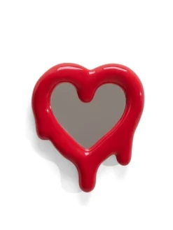 Melted heart fotolijst/spiegel rood - 10058