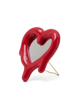 Melted heart fotolijst/spiegel rood - 10058