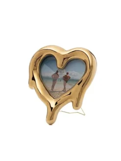 Melted heart fotolijst/spiegel goud - 10059