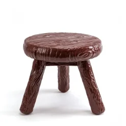 Milk kruk/bijzettafel bruin - 18601