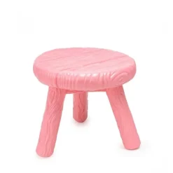 Milk kruk/bijzettafel roze - 18602