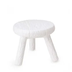 Milk kruk/bijzettafel wit - 18600