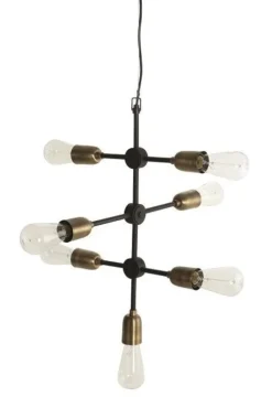 Molecular hanglamp grijs metaal