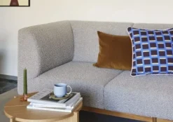 Moment bank 3 zits grijs - 021703