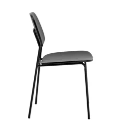 Monza eetkamerstoel - zwart