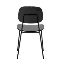 Monza eetkamerstoel - zwart