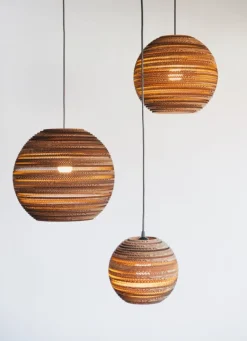 Moon 10 hanglamp naturel - GP-161