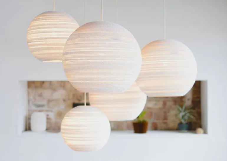 Moon 24 hanglamp wit - GP-1164