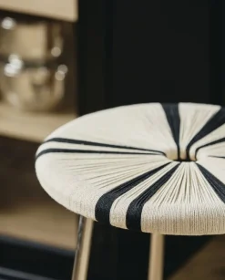 Morice kruk hoog zwart/ivoor - 1681