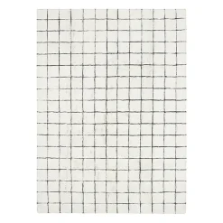 Mosaic vloerkleed wol naturel 170x240cm