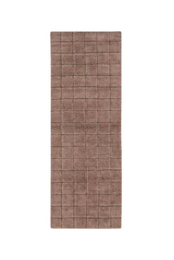 Mosaic vloerkleed wol quartz 80x230cm