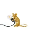 Mouse lamp mac - goud