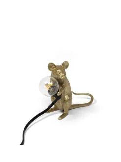 Mouse lamp mac - goud