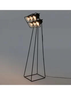 Multi vloerlamp zwart - 01485