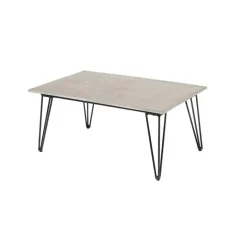 Mundo koffietafel grijs 90x42x60cm