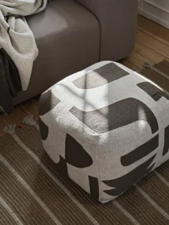 Mundo poef bruin/beige - 70030208