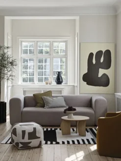 Mundo poef bruin/beige - 70030208