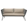 Mundo sofa zwart 175x72x74 cm