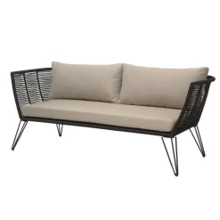 Mundo sofa zwart 175x72x74 cm