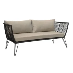 Mundo sofa zwart 175x72x74 cm