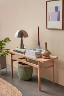 Mush tafellamp mini nickel - 991109