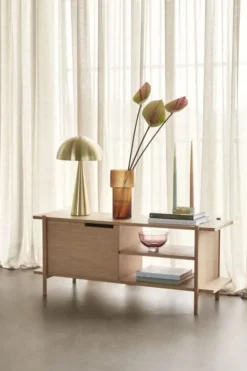 Mush tafellamp tall brass - 990714