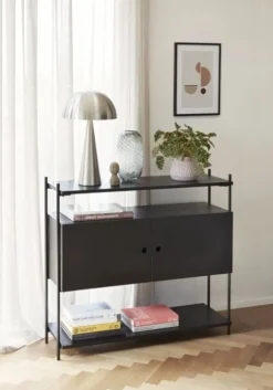 Mush tafellamp tall nickel - 991108